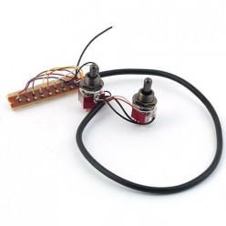 Framus Parts - Toggle Switch Assembly for Framus Panthera Studio Lefthand - Black